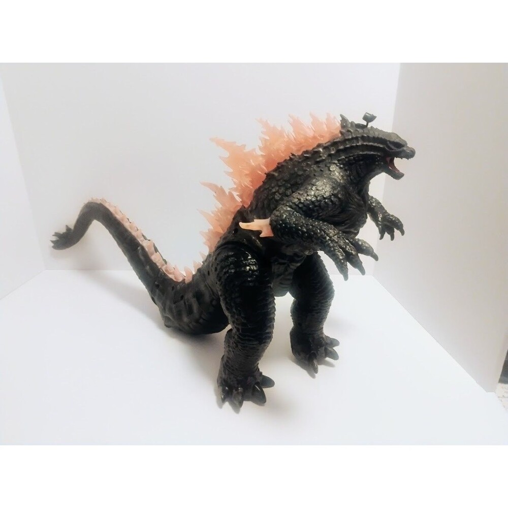 JADA TOYS GODZILLA X KONG HEAT RAY BREATH RC ACTION FIGURE NO REMOTE TESTED